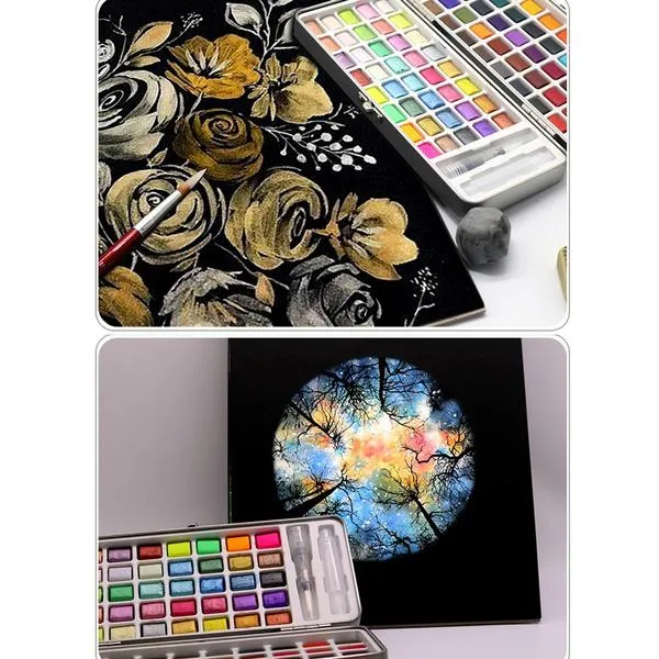 Solid Watercolor Pigment Set