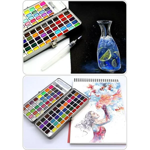 Solid Watercolor Pigment Set