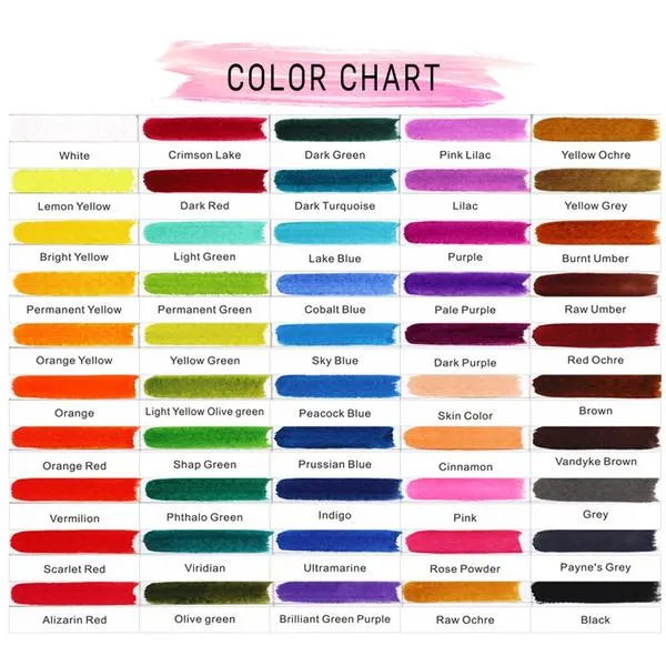 Solid Watercolor Pigment Set
