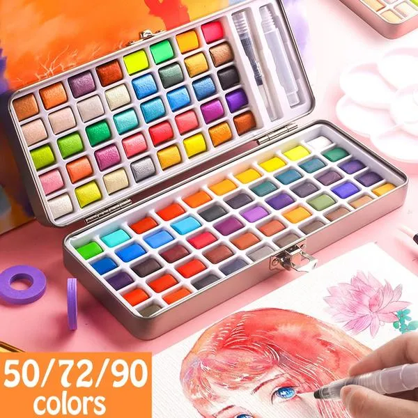 Solid Watercolor Pigment Set