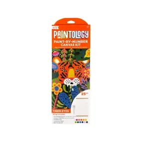 Tiger Eyes Paintology Paint By Number Canvas Kit