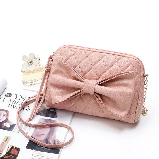 Xiniu Women Bag Leather Bowknot Satchel  Shoulder bags women purses #LREW