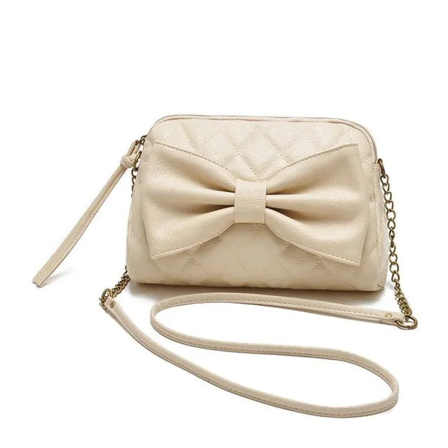 Xiniu Women Bag Leather Bowknot Satchel  Shoulder bags women purses #LREW